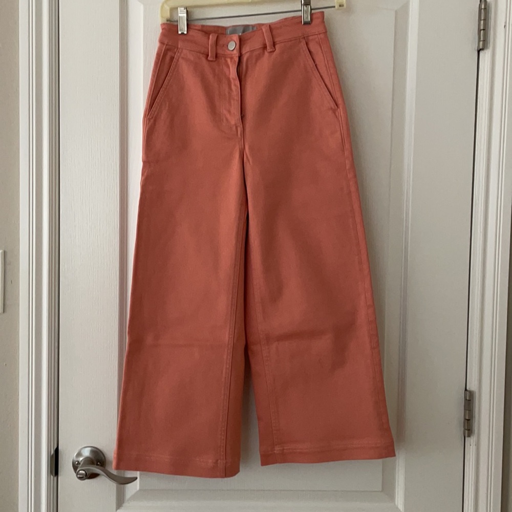 Everlane cropped wide leg pants
